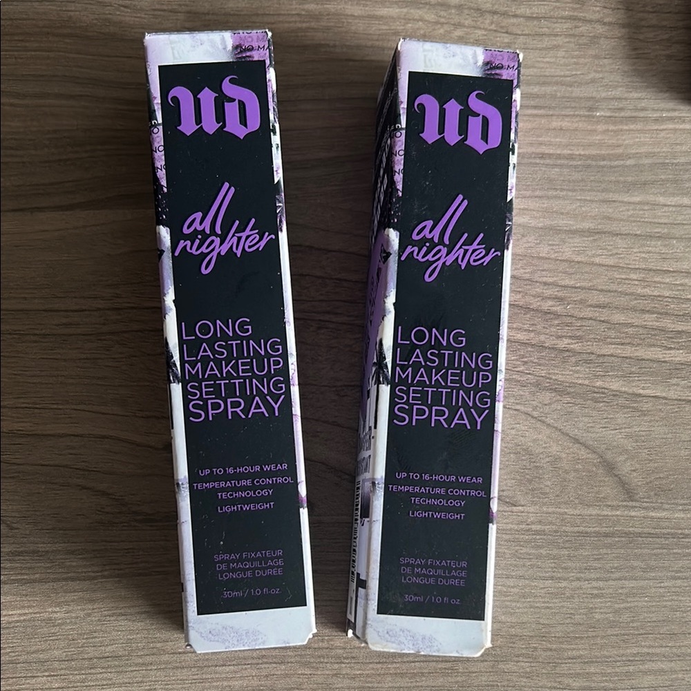 Two Urban Decay All Nighter Setting Sprays BNIB